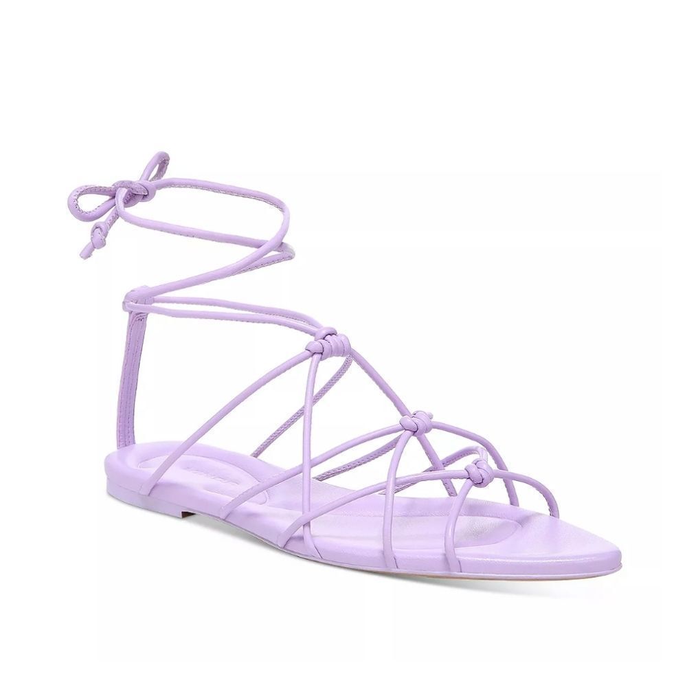New Vince Kenna Strappy Sandal (Women) light purple slip on
